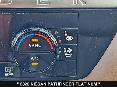 2026 Nissan Pathfinder Platinum