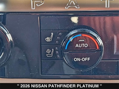 2026 Nissan Pathfinder Platinum