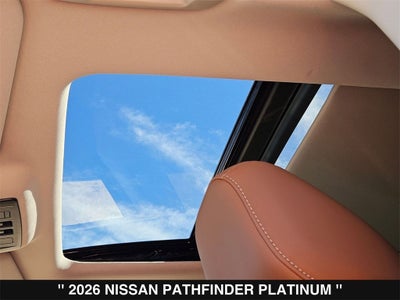 2026 Nissan Pathfinder Platinum
