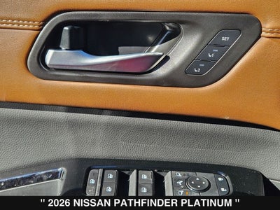 2026 Nissan Pathfinder Platinum