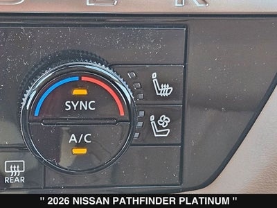 2026 Nissan Pathfinder Platinum