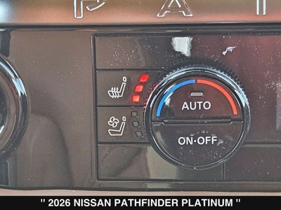 2026 Nissan Pathfinder Platinum