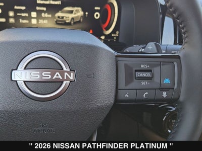 2026 Nissan Pathfinder Platinum