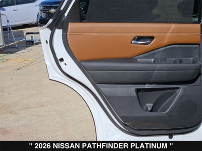 2026 Nissan Pathfinder Platinum