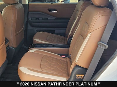 2026 Nissan Pathfinder Platinum