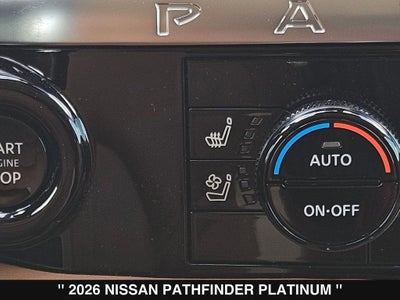 2026 Nissan Pathfinder Platinum