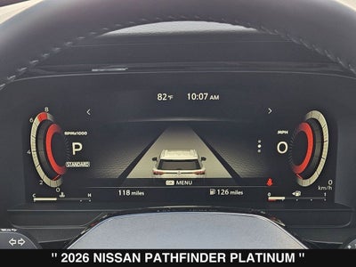 2026 Nissan Pathfinder Platinum