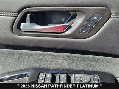 2026 Nissan Pathfinder Platinum