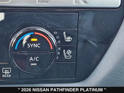 2026 Nissan Pathfinder Platinum