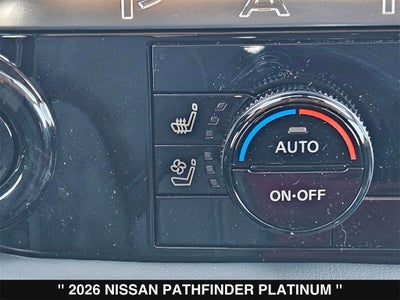 2026 Nissan Pathfinder Platinum