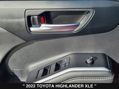 2022 Toyota Highlander XLE