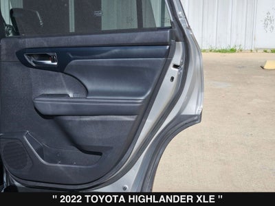 2022 Toyota Highlander XLE