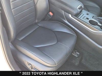 2022 Toyota Highlander XLE