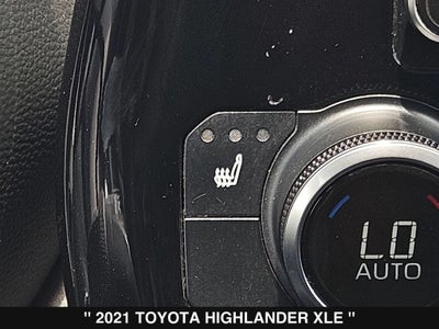 2021 Toyota Highlander XLE