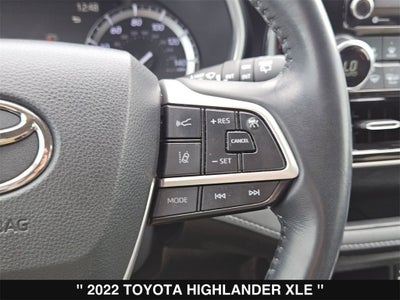 2022 Toyota Highlander XLE