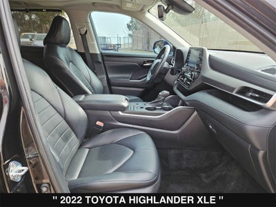 2022 Toyota Highlander XLE