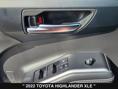 2022 Toyota Highlander XLE