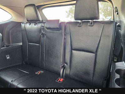 2022 Toyota Highlander XLE