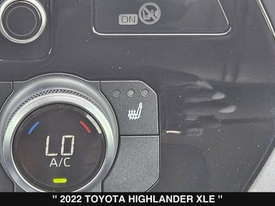 2022 Toyota Highlander XLE