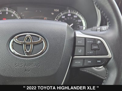 2022 Toyota Highlander XLE