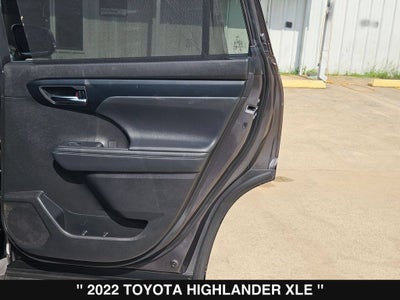 2022 Toyota Highlander XLE