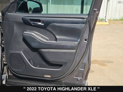 2022 Toyota Highlander XLE