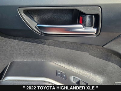 2022 Toyota Highlander XLE
