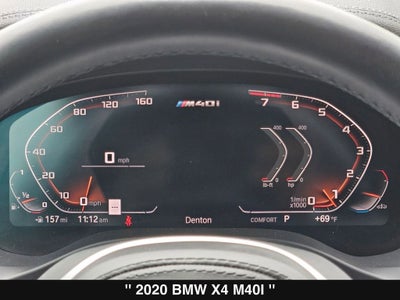 2020 BMW X4 M40i
