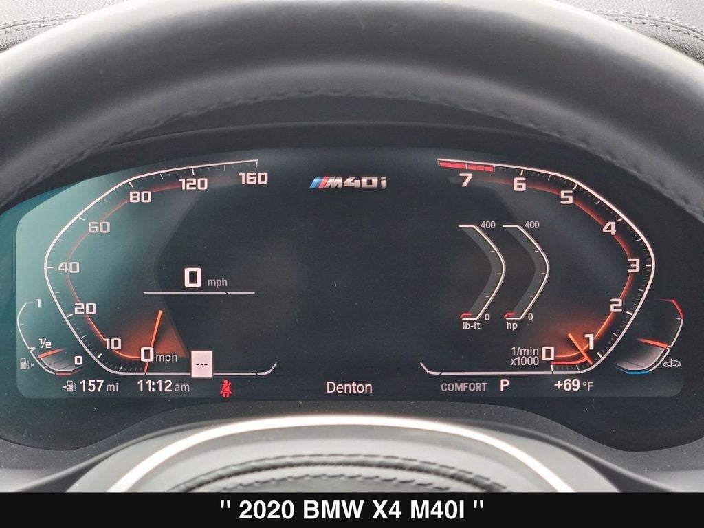 2020 BMW X4 M40i