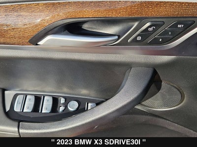 2023 BMW X3 sDrive30i
