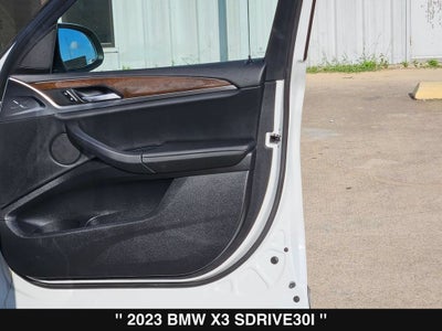 2023 BMW X3 sDrive30i