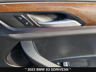2023 BMW X3 sDrive30i