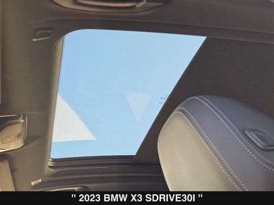2023 BMW X3 sDrive30i