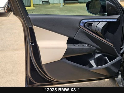 2025 BMW X3 30 xDrive