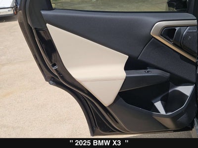 2025 BMW X3 30 xDrive