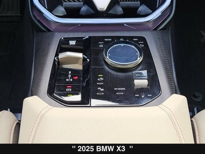 2025 BMW X3 30 xDrive