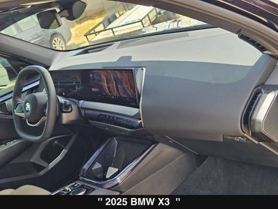 2025 BMW X3 30 xDrive