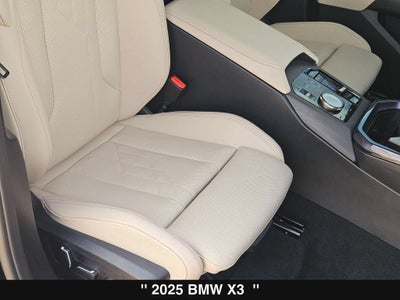 2025 BMW X3 30 xDrive