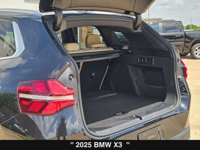 2025 BMW X3 30 xDrive
