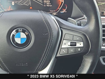 2023 BMW X5 sDrive40i