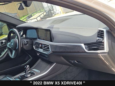 2022 BMW X5 xDrive40i