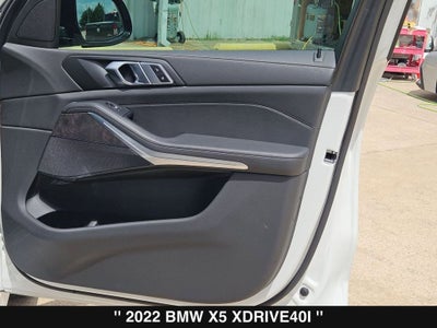 2022 BMW X5 xDrive40i