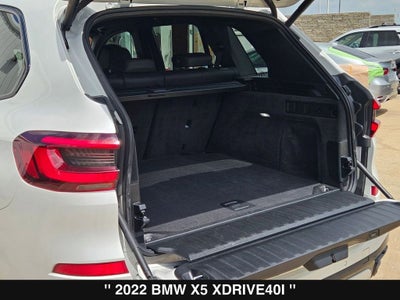 2022 BMW X5 xDrive40i