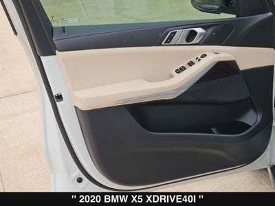 2020 BMW X5 xDrive40i
