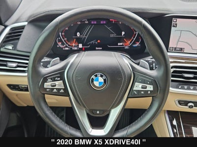 2020 BMW X5 xDrive40i