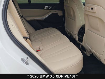 2020 BMW X5 xDrive40i