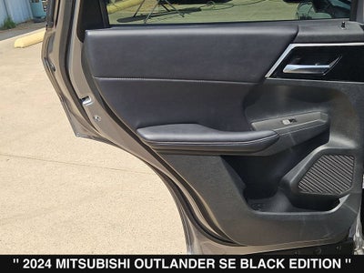 2024 Mitsubishi Outlander SE Black Edition