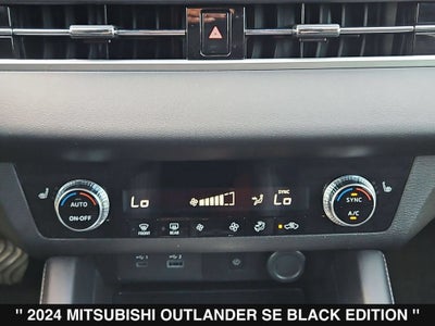 2024 Mitsubishi Outlander SE Black Edition