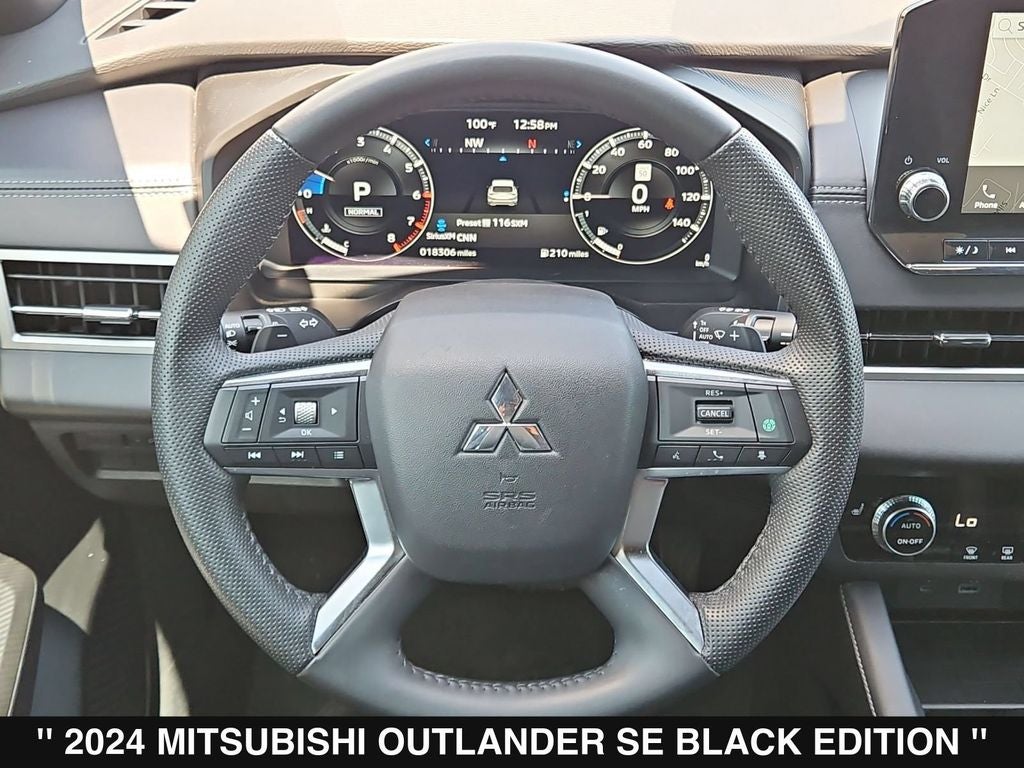 2024 Mitsubishi Outlander SE Black Edition