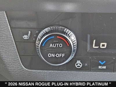 2026 Nissan Rogue Plug-In Hybrid Platinum